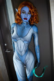 Alien Blue Skin Love Doll Agners 165cm