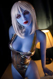 Alien Blue Skin Beautiful Sex Doll Aditi 165cm /5.4ft - CSDoll 