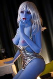 Alien Blue Skin Beautiful Sex Doll Aditi 165cm /5.4ft - CSDoll 