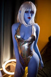 Alien Blue Skin Beautiful Sex Doll Aditi 165cm /5.4ft - CSDoll 