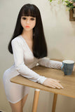 In Stock Long Black Hair Sex Doll Werrita 5.18ft/158cm - CSDoll 