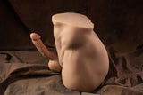 Realistic TPE Penis Lifelike Pussy Ass Toy For Famale