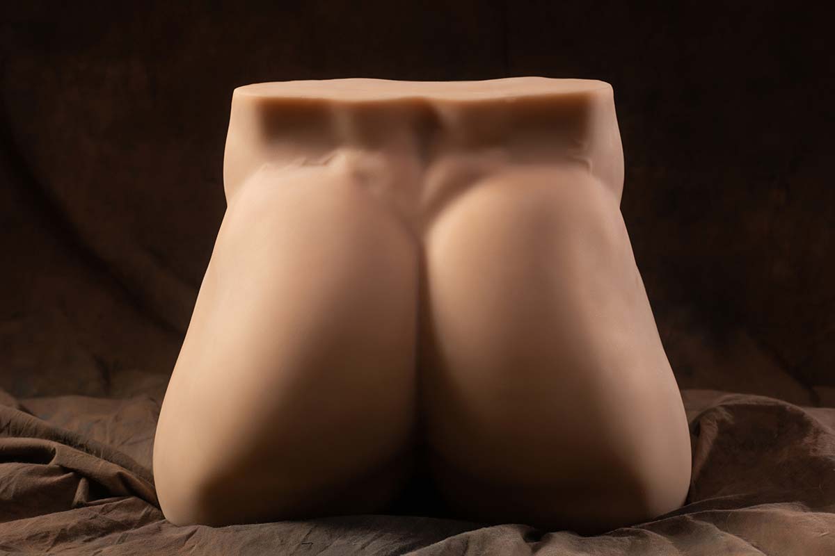 Realistic TPE Penis Lifelike Pussy Ass Toy For Famale