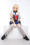 Japanese Anime Blonde Hair Sex Doll Emily 148cm / 4.9ft - CSDoll 