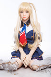 Japanese Anime Blonde Hair Sex Doll Emily 148cm / 4.9ft - CSDoll 