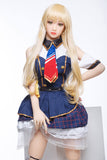 Japanese Anime Blonde Hair Sex Doll Emily 148cm / 4.9ft - CSDoll 