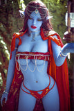 Blue Skin Elf Sex Doll Xanthe